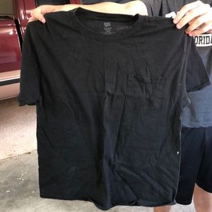 Black Pocket T-shirt